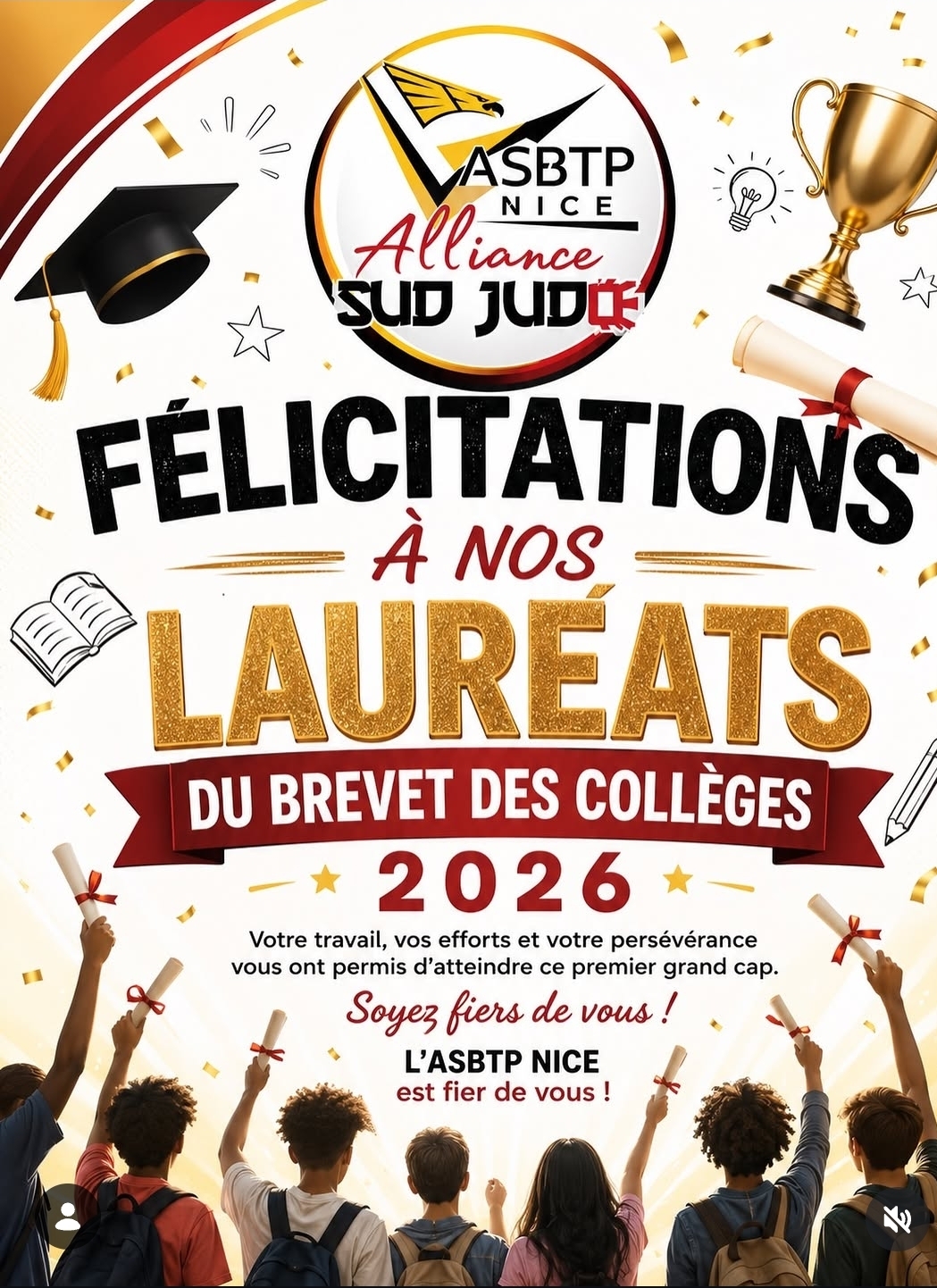 Lauréats du brevet des collèges